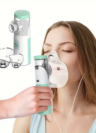 Portable Handheld Ultrasonic Nebulize Inhaler Respirator Mesh Asthma Travel Dropship Homes