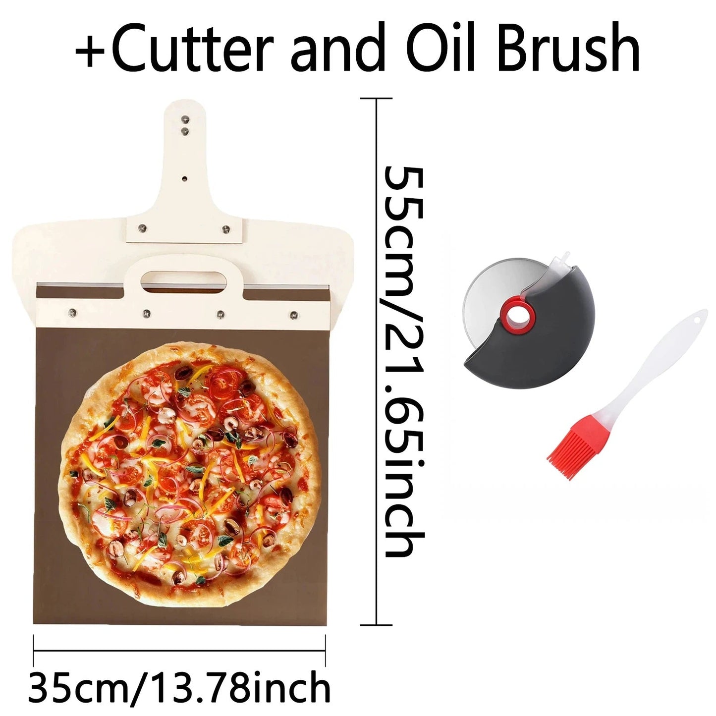 ElitePeel™ Sliding Pizza Peel 2.0 UAESHIPHUB