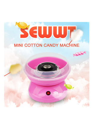 Automatic Mini Diy Cotton Candy Maker Pink 26x13x26cm Dropship Homes