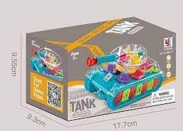 Gear Toys Kids Transparent Army Gear Tank Musical Sound UAE SHIP HUB