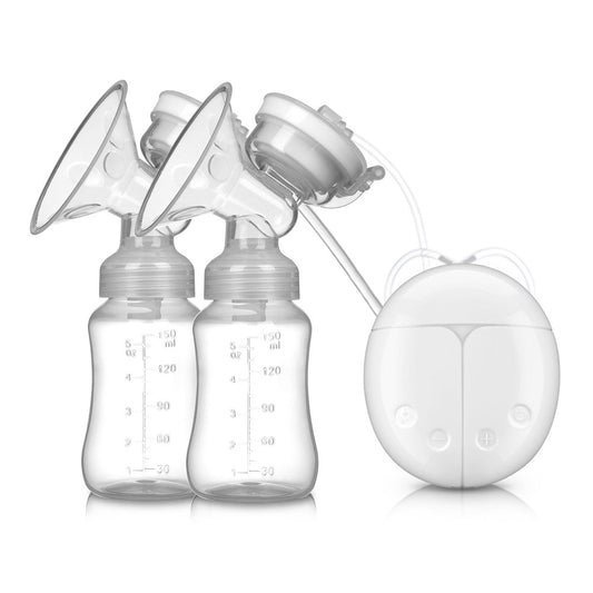 4-Piece Intelligent Automatic Convenient Double Electric Milk Bottle Pump Set Dropship Homes