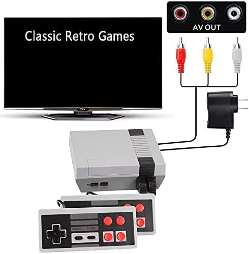 Mini Video Game Console Built-in 620 Games with 2 Classic Controllers for Kids Gift UAE SHIP HUB