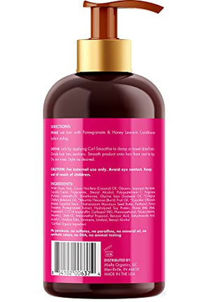 Mielle Organics Pomegranate & Honey Curl Smoothie, 12 Ounce (355 ml) (Pack of 1) UAESHIPHUB