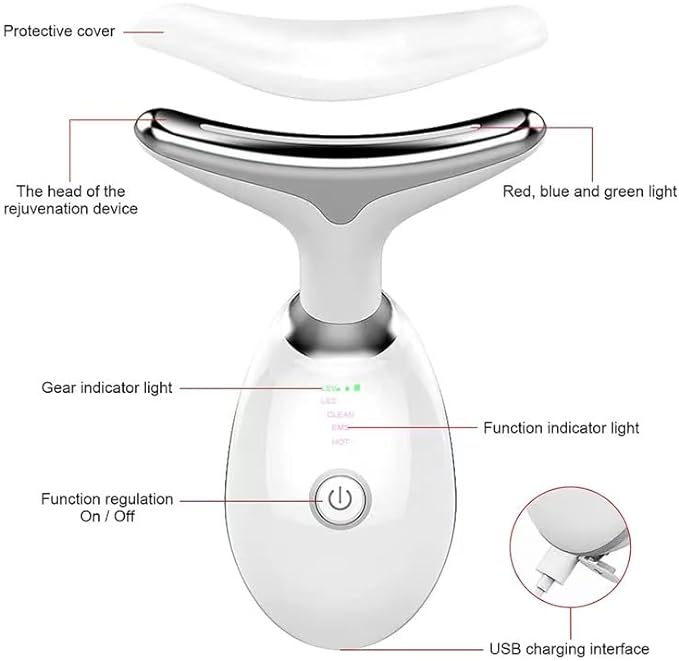 Face Neck Lifting and Tightening Massage Beauty Device, UAE SHIP HUB