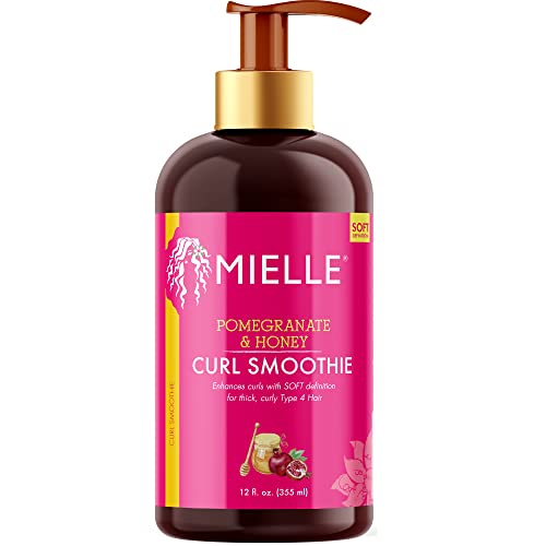 Mielle Organics Pomegranate & Honey Curl Smoothie, 12 Ounce (355 ml) (Pack of 1) UAESHIPHUB