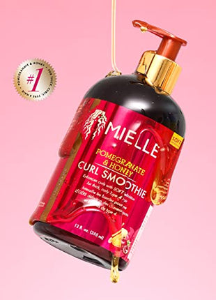 Mielle Organics Pomegranate & Honey Curl Smoothie, 12 Ounce (355 ml) (Pack of 1) UAESHIPHUB