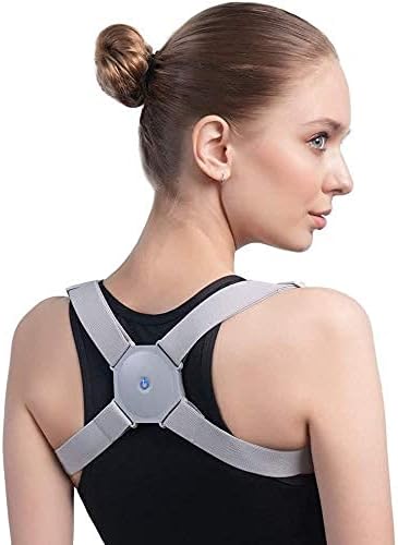 Posture Corrector Adjustable Intelligent Posture Trainer Smart Posture Corrector Upper Back Brace Clavicle Support for Men and Women Pain Relief Support Brace Family UAE SHIP HUB