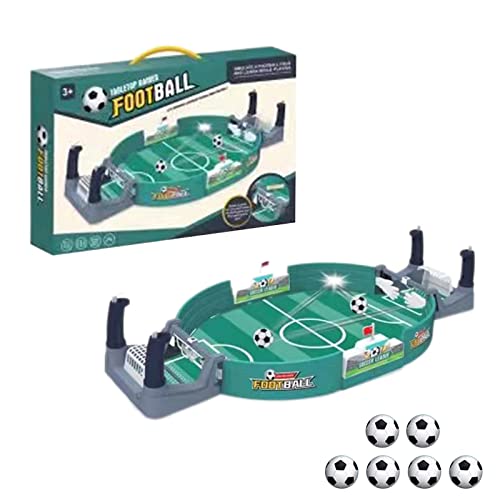 2022 Worlds Cup Mini Table Football Games, Portable Childrens Football Battle Table with 6 Football Parent-child Interactive Toys Mini Pressure Relief Table Soccer Early Education Toys UAESHIPHUB