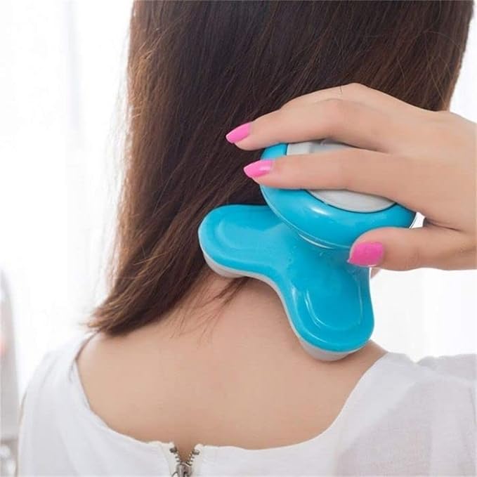 Electric Handled Wave Vibrating Massager USB Battery Full Body UAE SHIP HUB