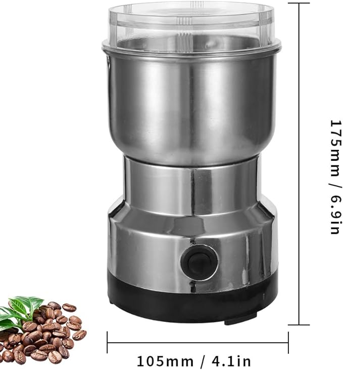 150W Coffee Grinder 300ml Stainless Steel Electric grinder UAE SHIP HUB