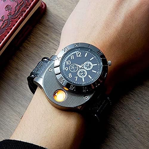 New Military USB Lighter Watch Men's - Dropship Homes