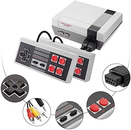 Mini Video Game Console Built-in 620 Games with 2 Classic Controllers for Kids Gift UAE SHIP HUB