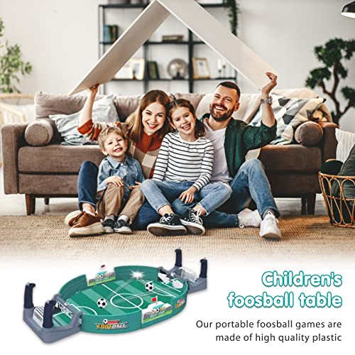 2022 Worlds Cup Mini Table Football Games, Portable Childrens Football Battle Table with 6 Football Parent-child Interactive Toys Mini Pressure Relief Table Soccer Early Education Toys UAESHIPHUB