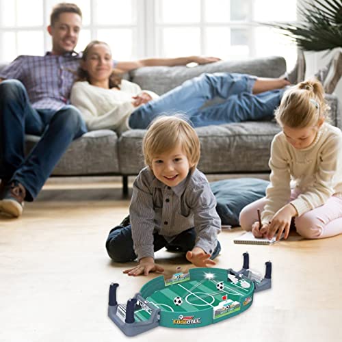 2022 Worlds Cup Mini Table Football Games, Portable Childrens Football Battle Table with 6 Football Parent-child Interactive Toys Mini Pressure Relief Table Soccer Early Education Toys UAESHIPHUB