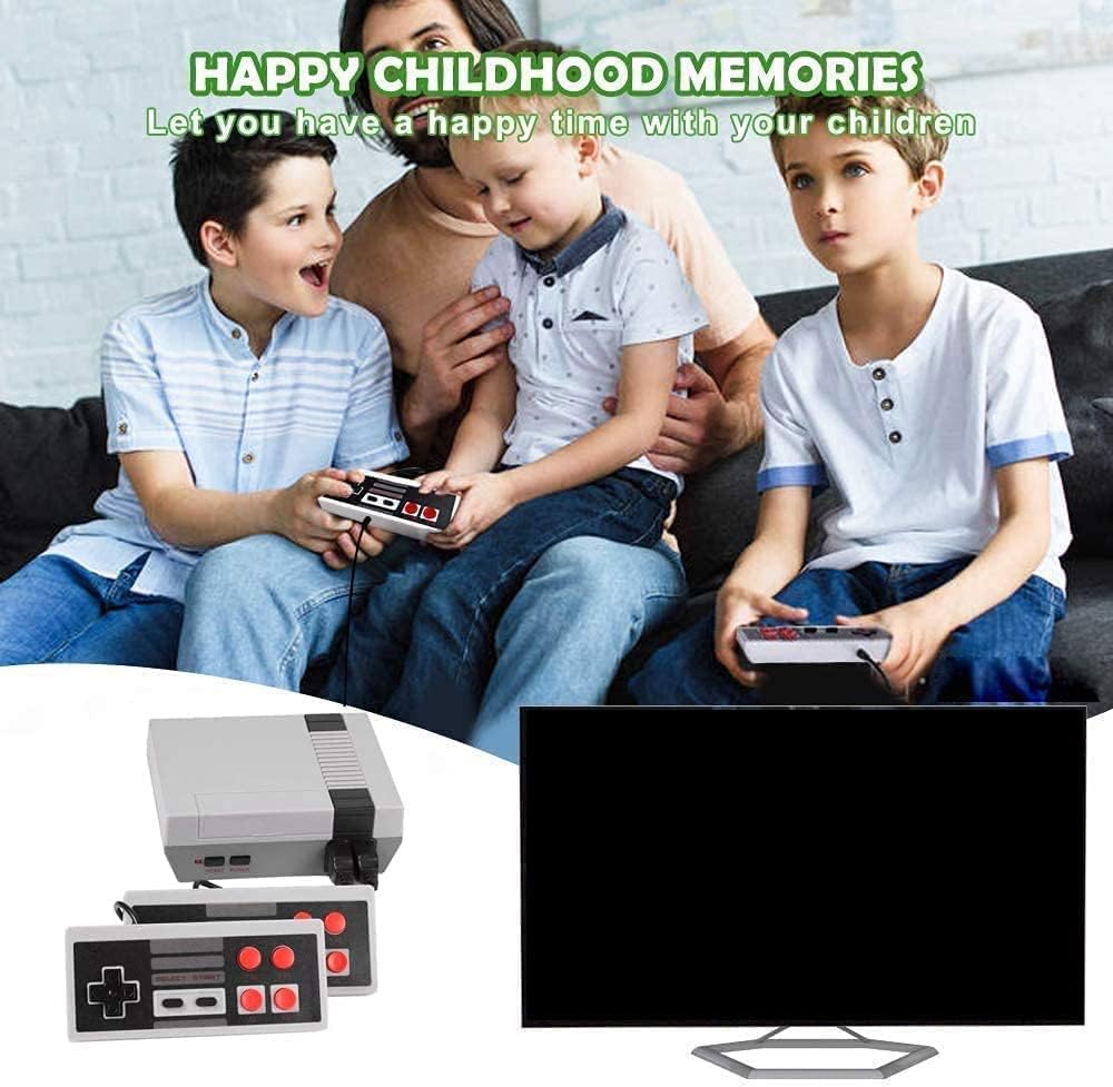 Mini Video Game Console Built-in 620 Games with 2 Classic Controllers for Kids Gift UAE SHIP HUB