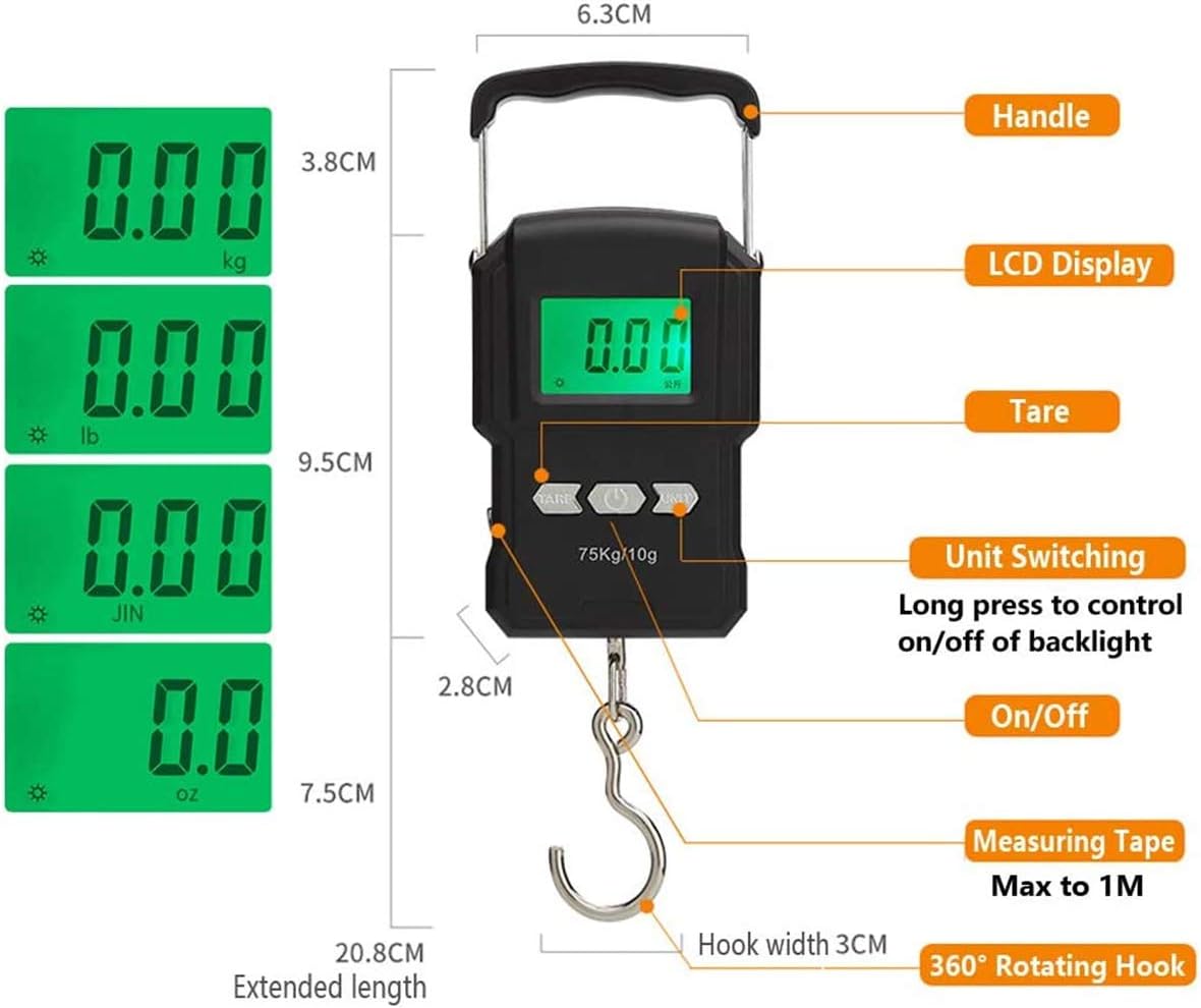 Portable Digital Luggage Scale UAE SHIP HUB