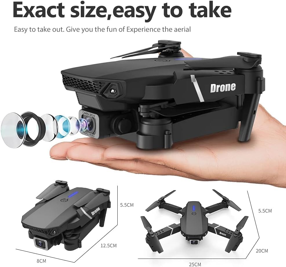 Mini Drone with Camera RC Foldable Drone UAE SHIP HUB