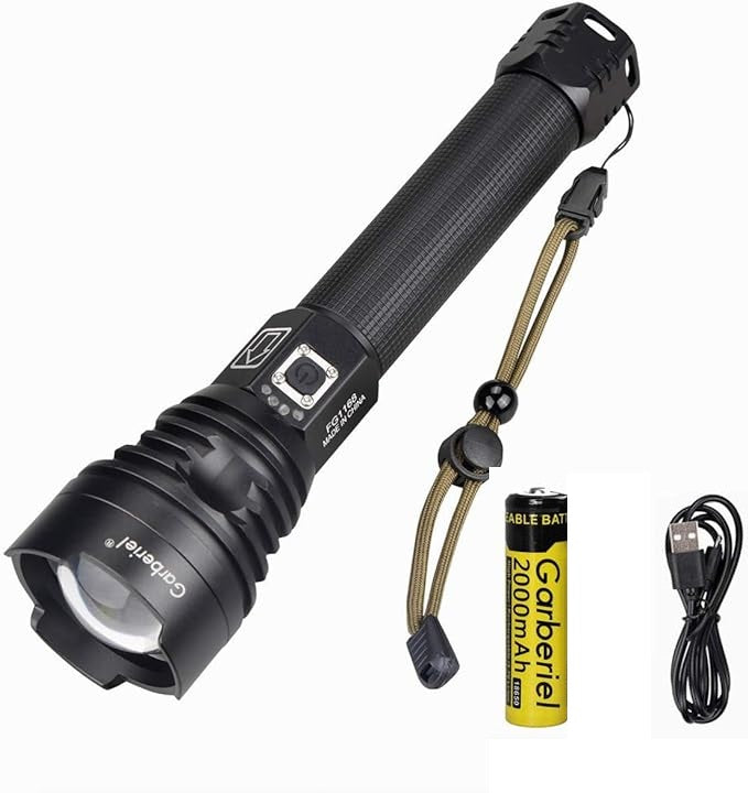 P90 LED Rechargeable Laser Flashlight - Dropship Homes