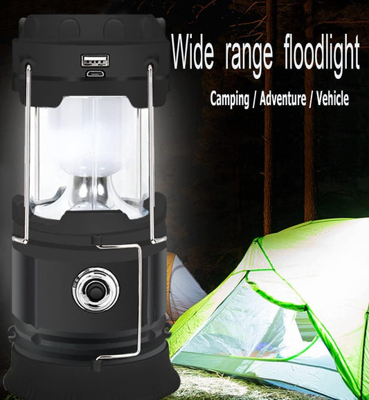 SOLAR CHARGING CAMPING LIGHT UAE SHIP HUB