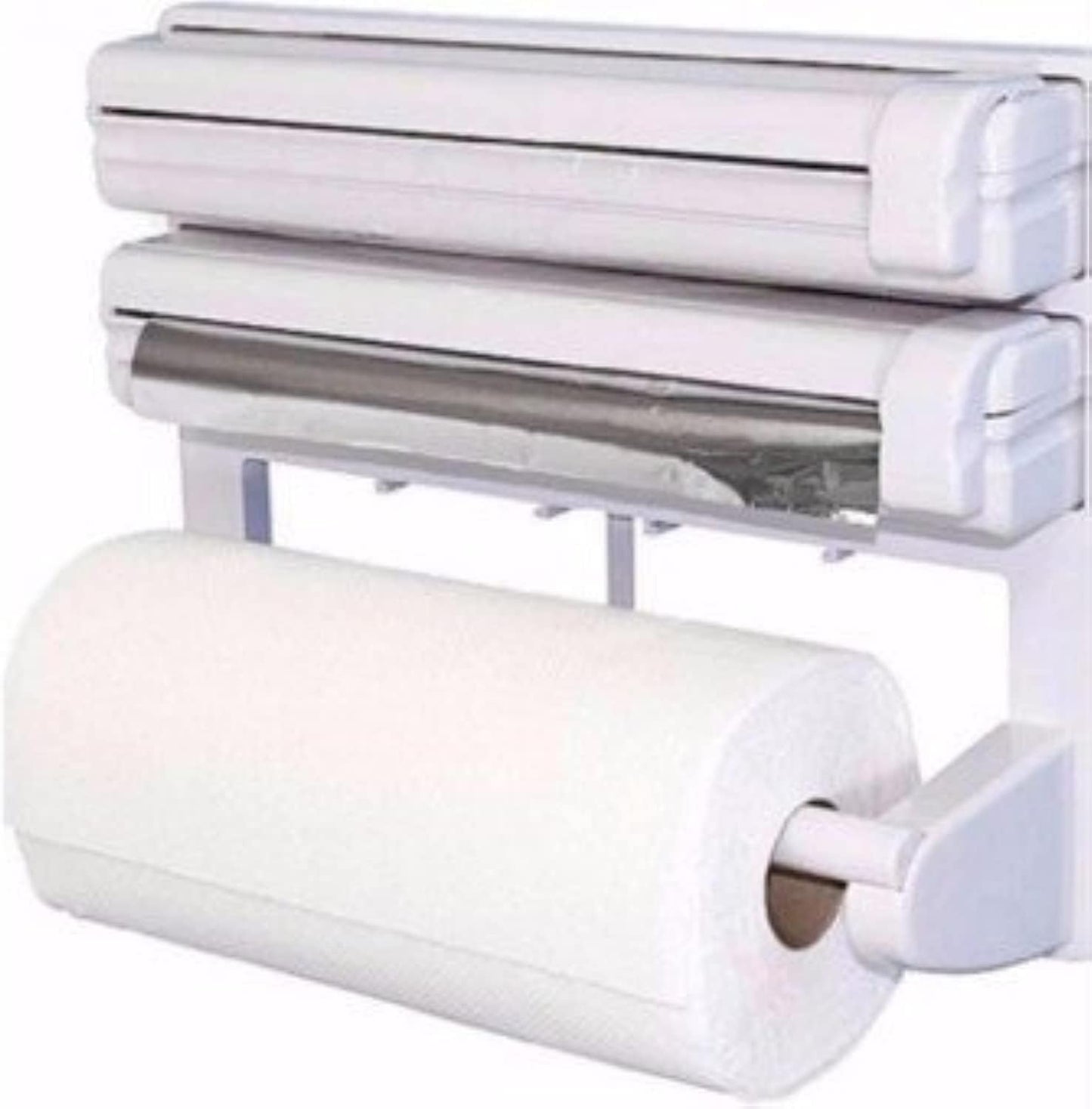 by Misbah 3 in 1 Kitchen Triple Paper Dispenser & Holder UAE SHIP HUB