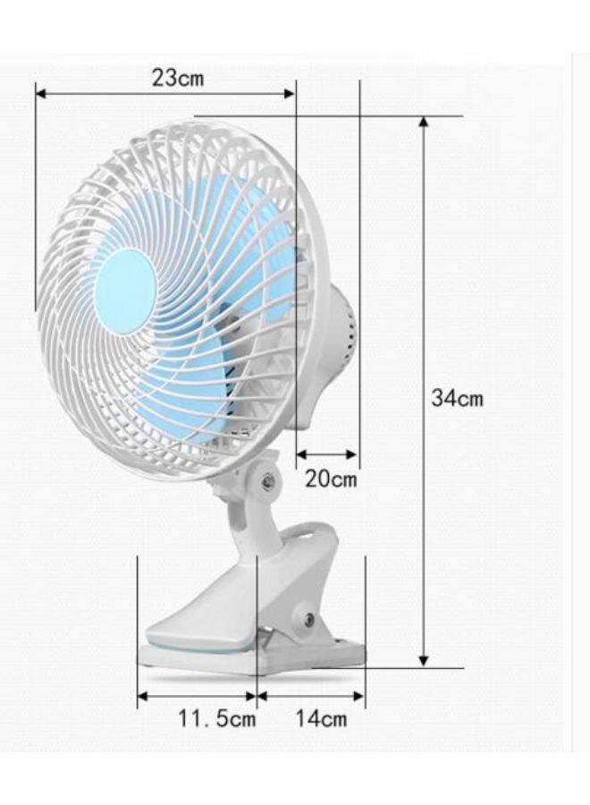 Portable Mini Clip Fan UAE SHIP HUB