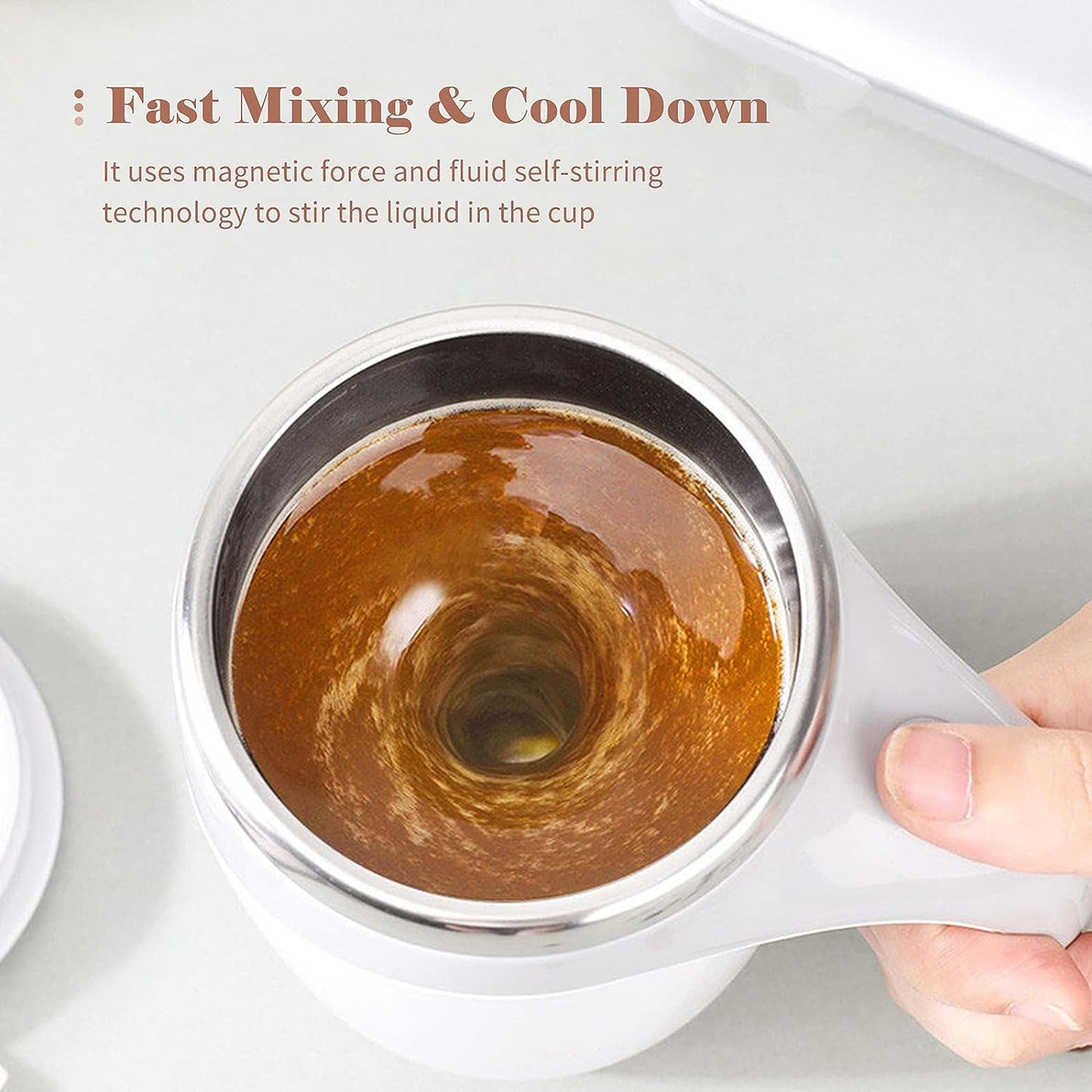 MULTI FUNCTIONAL MAGNETIZED STIRRING CUP UAE SHIP HUB