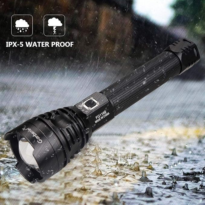 P90 LED Rechargeable Laser Flashlight - Dropship Homes