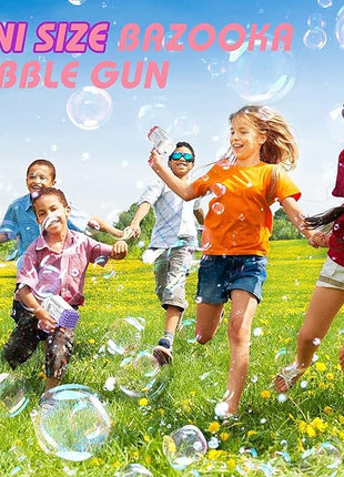 36 Holes Bazooka Bubble Gun for Age 3+ Girls Boys & Adults UAE SHIP HUB