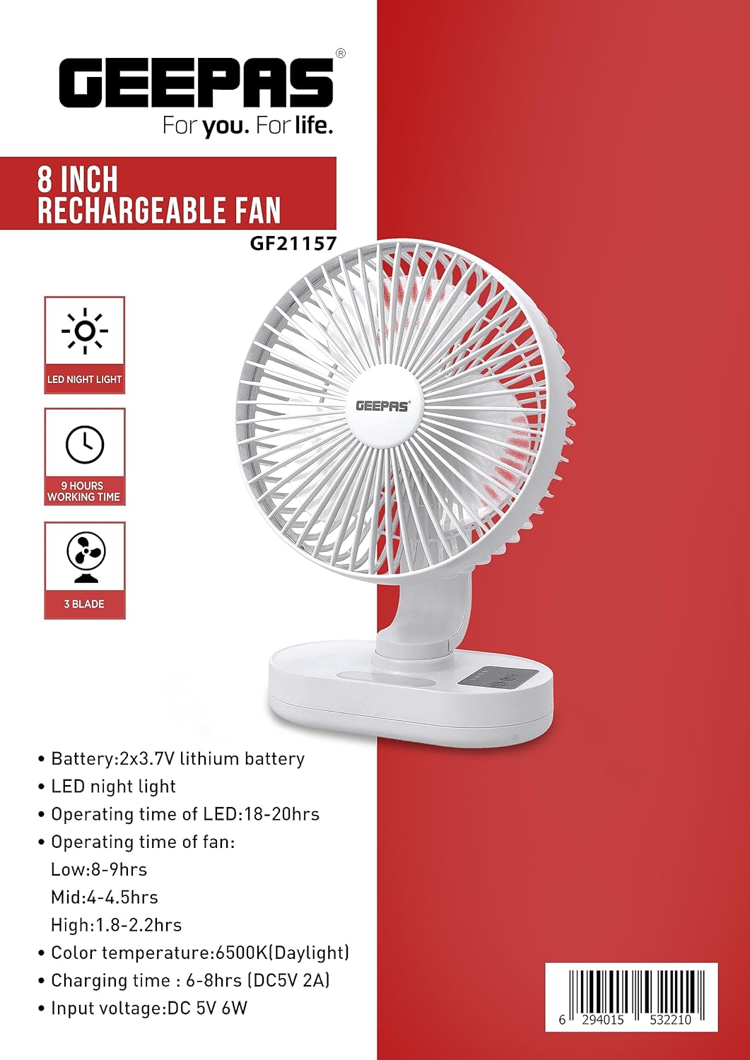 MINI PORTABLE TABLE FAN UAE SHIP HUB