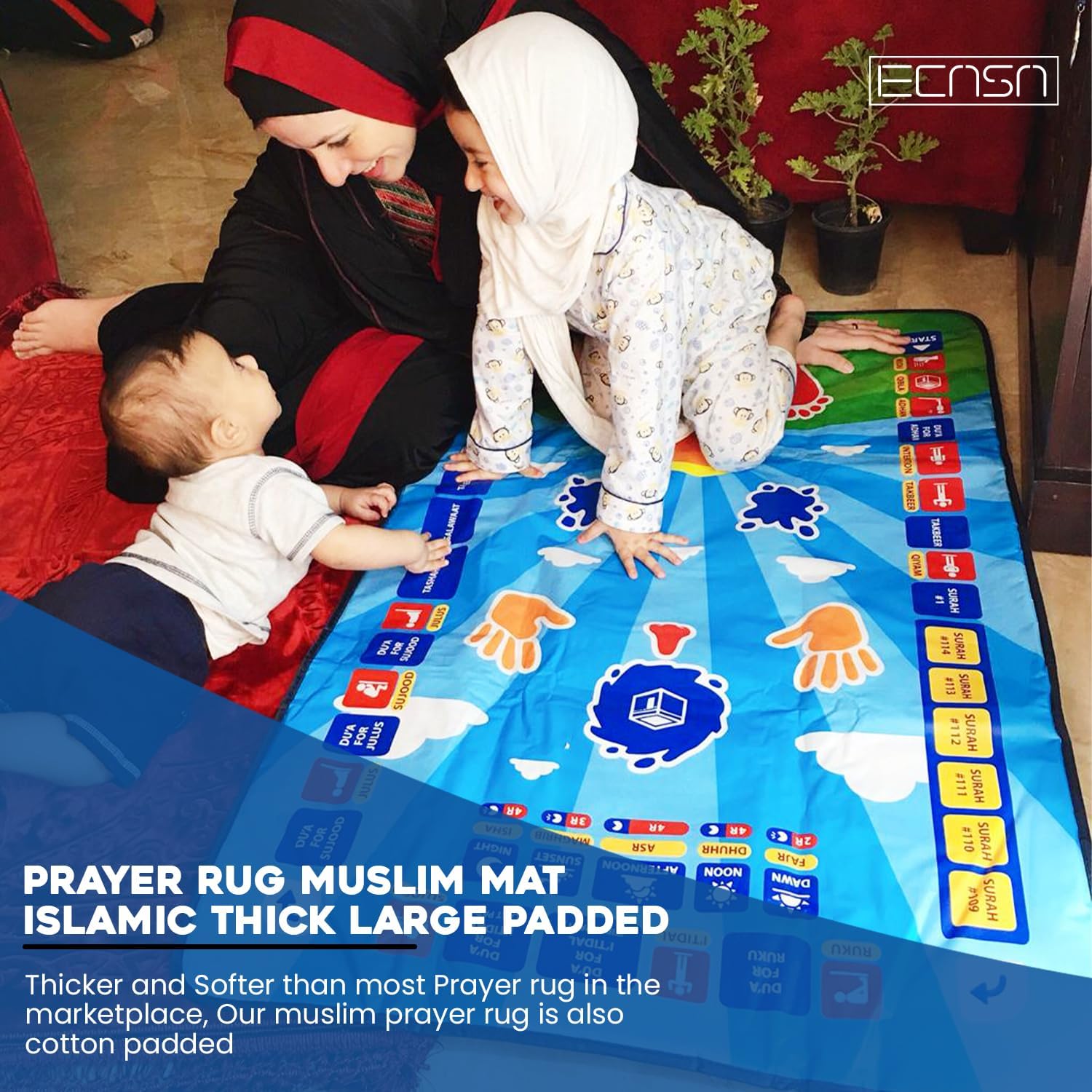 Educational Prayer Mat For Kids UAE SHIP HUB