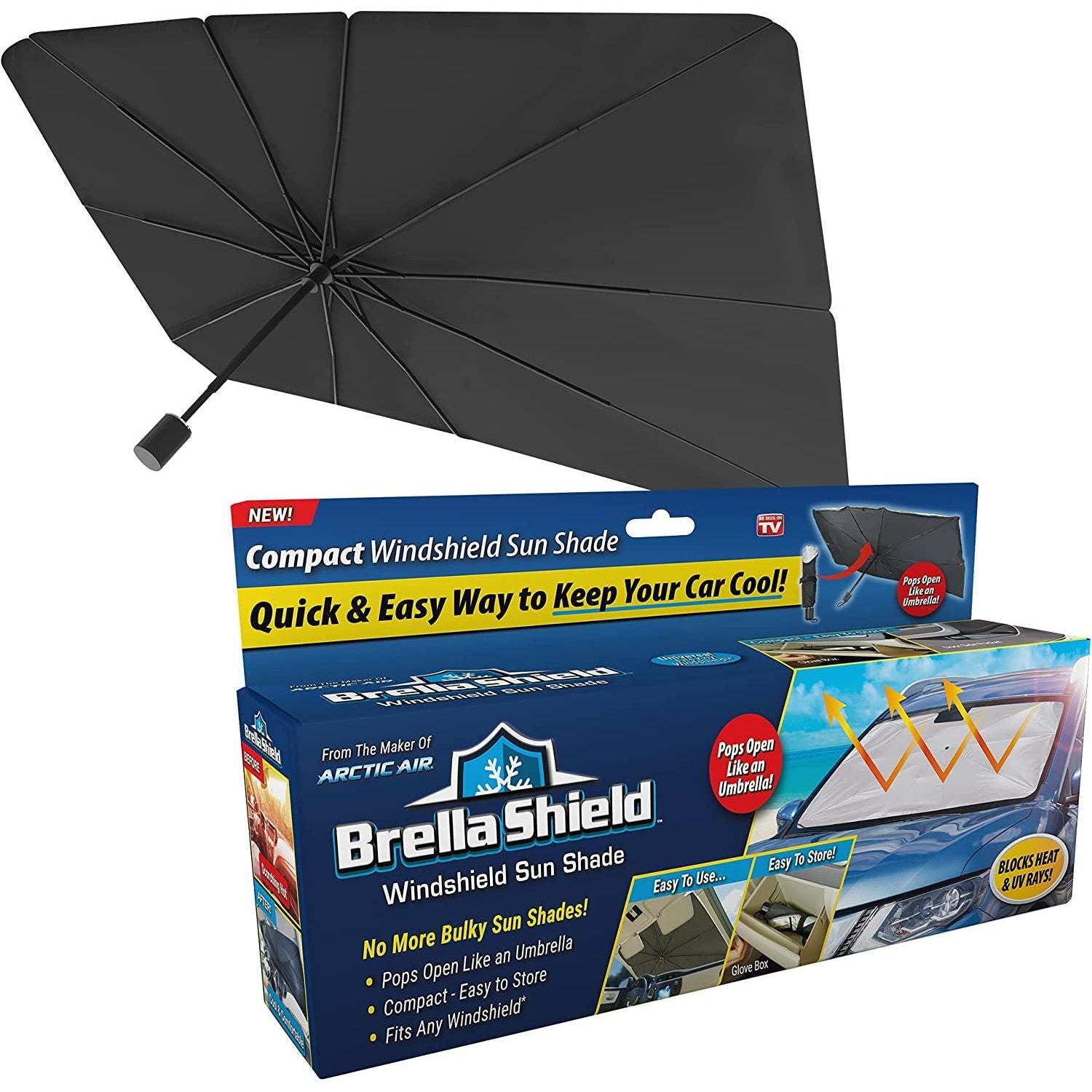 Car Windshield Sun Shade - Dropship Homes