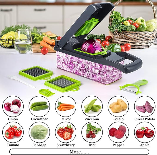 Vegetable Cutter Chopper and Slicer - Dropship Homes