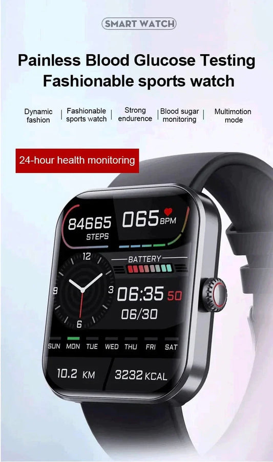 All day monitoring of heart rate and blood pressure Bluetooth fashion smartwatch UAE SHIP HUB