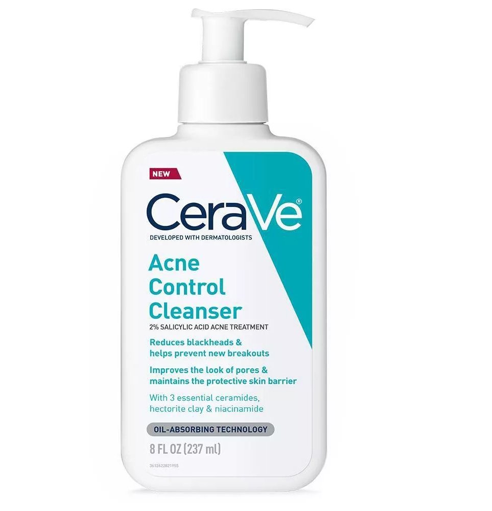 CERAVE ACNE CONTROL CLEANSER WITH SALICYLIC ACID - 8FLOZ UAE SHIP HUB