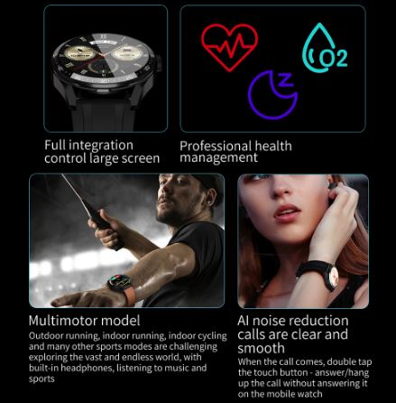 2 In 1 HI-FI Wireless Earphones Men Smart Watch - Dropship Homes