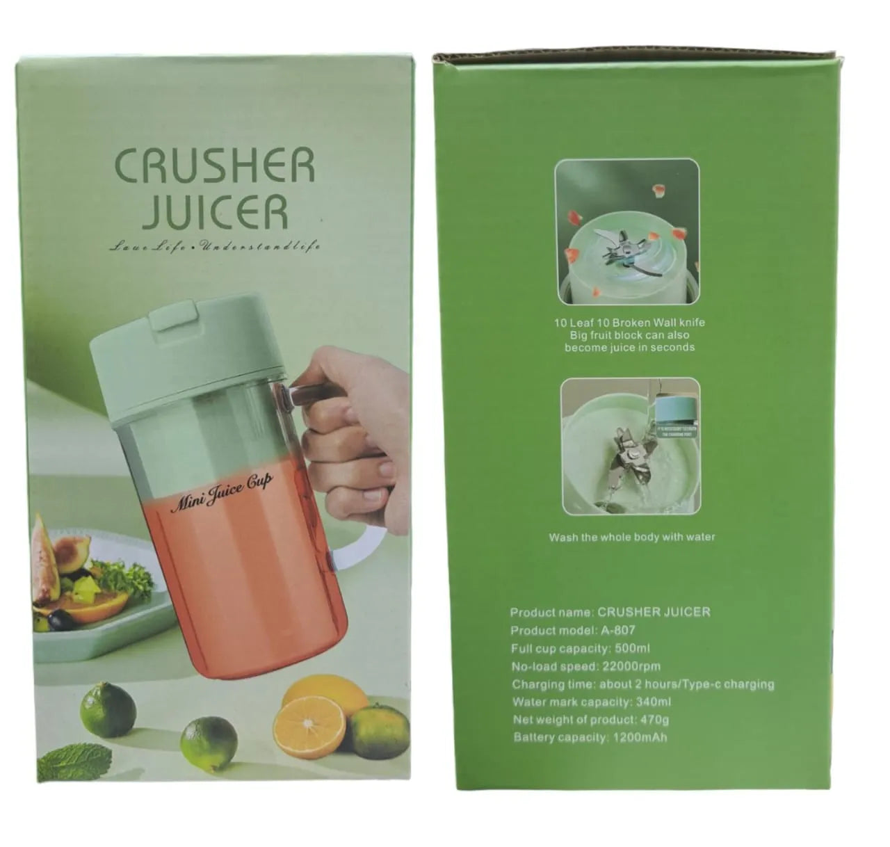 Portable Usb Portable electric juicer machine UAE SHIP HUB