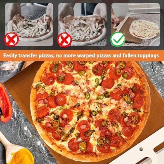 ElitePeel™ Sliding Pizza Peel 2.0 UAESHIPHUB