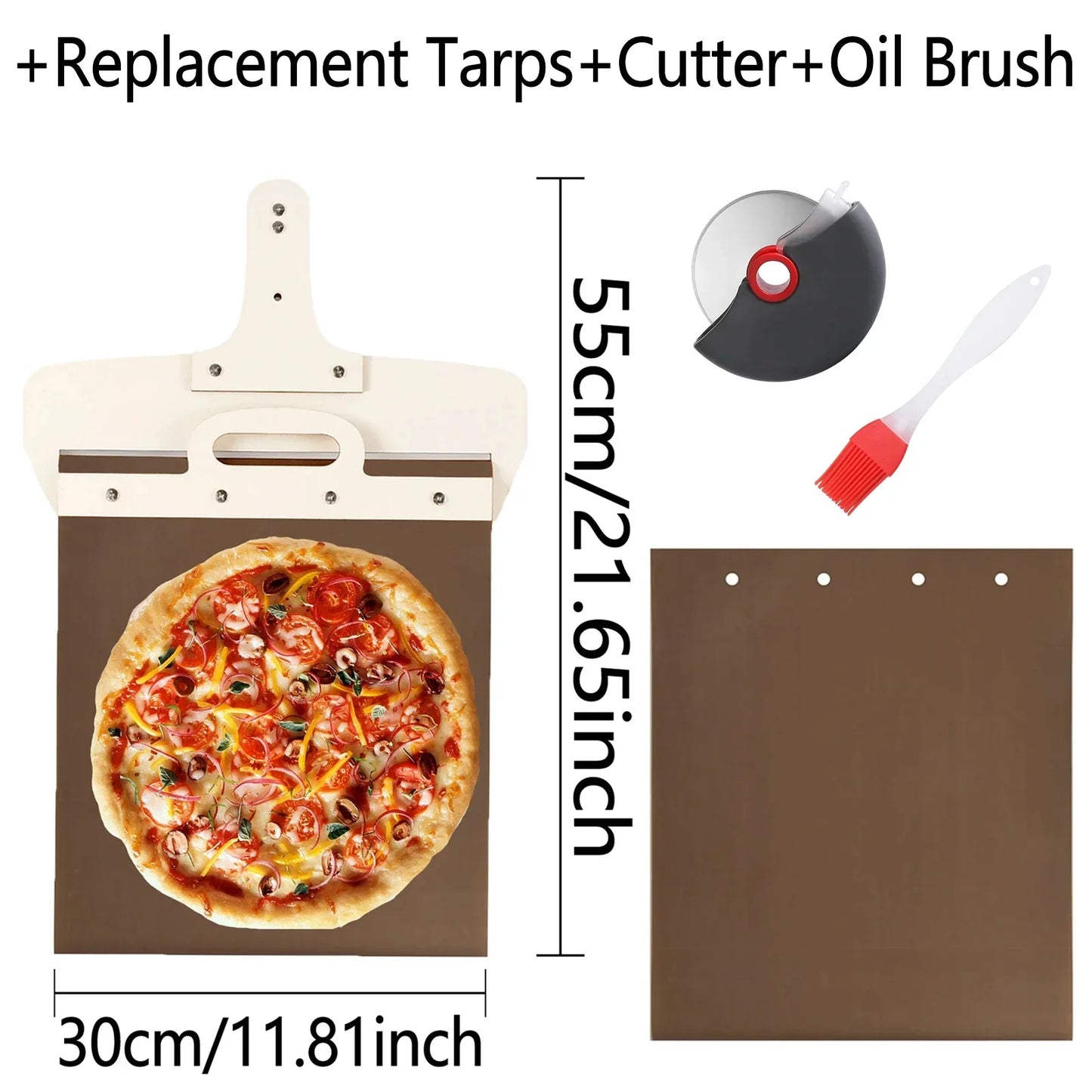 ElitePeel™ Sliding Pizza Peel 2.0 UAESHIPHUB