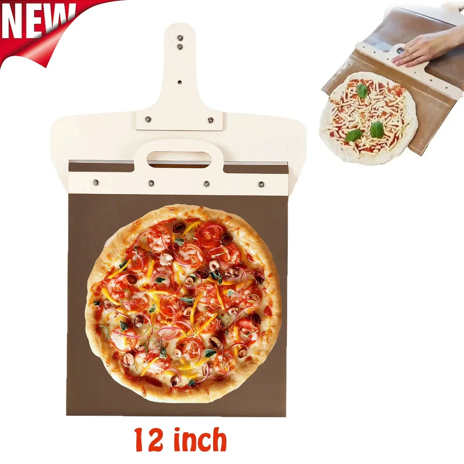 ElitePeel™ Sliding Pizza Peel 2.0 UAESHIPHUB