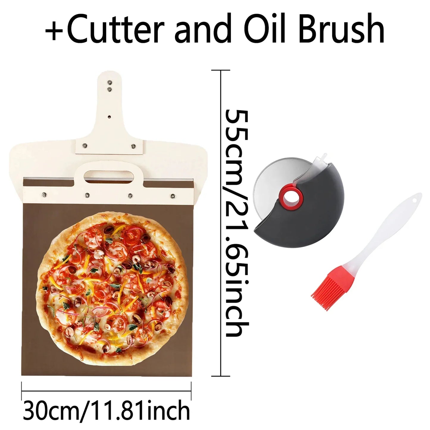 ElitePeel™ Sliding Pizza Peel 2.0 UAESHIPHUB