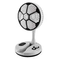 Design Adjustable Office Desk Table Football Folding Electric Fan with Light UAE SHIP HUB