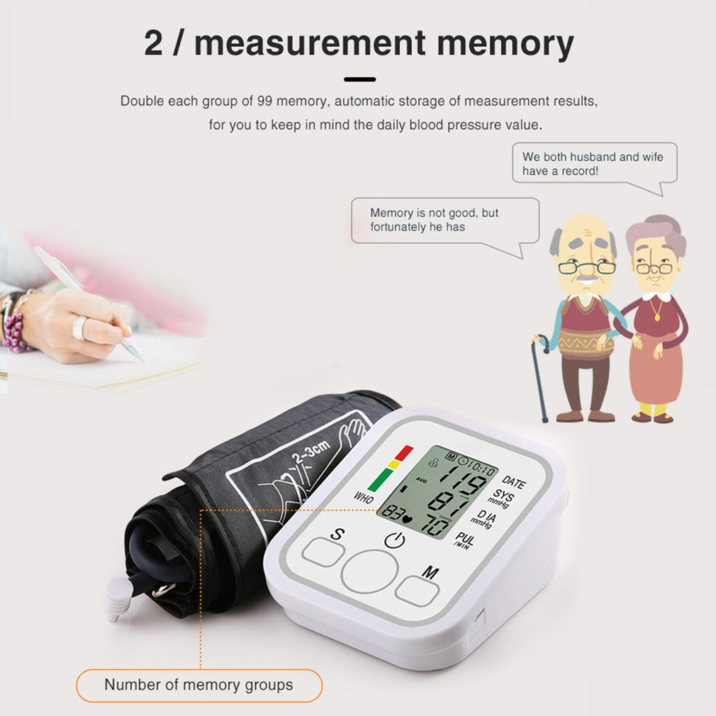 Electronic Blood Pressure Monitor - Dropship Homes