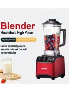 High Speed Professional Commercial Blender 1800Watts Copper Motor Unbreakable PC 2.0L Jar - UAESHIPHUB