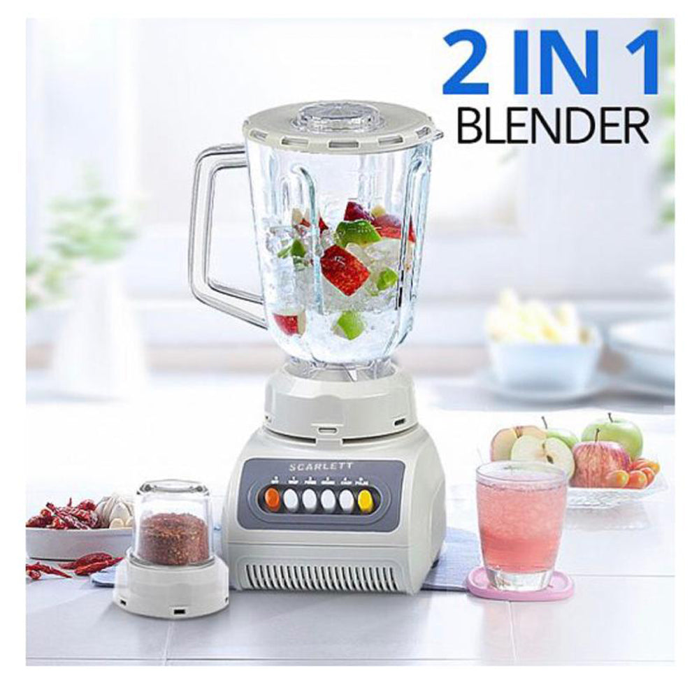 Scarlett Mixer 2 in 1 Electric Blender Model 999 UAE SHIP HUB