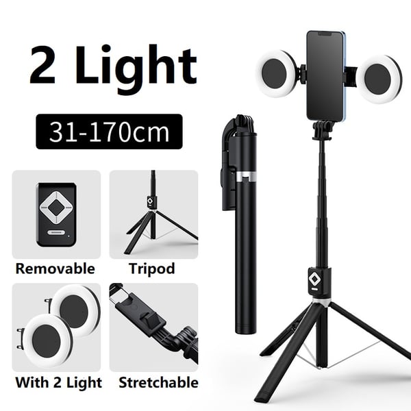 6 in 1 Bluetooth Selfie Stick UAESHIPHUB