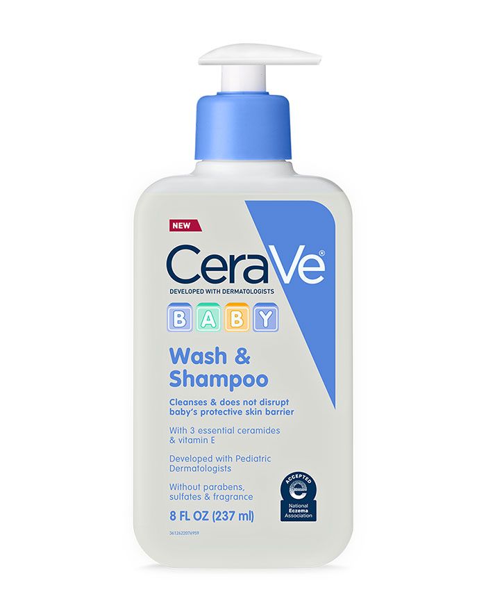 CERAVE BABY WASH AND SHAMPOO FOR TEAR-FREE BABY BATH TIME UAE SHIP HUB