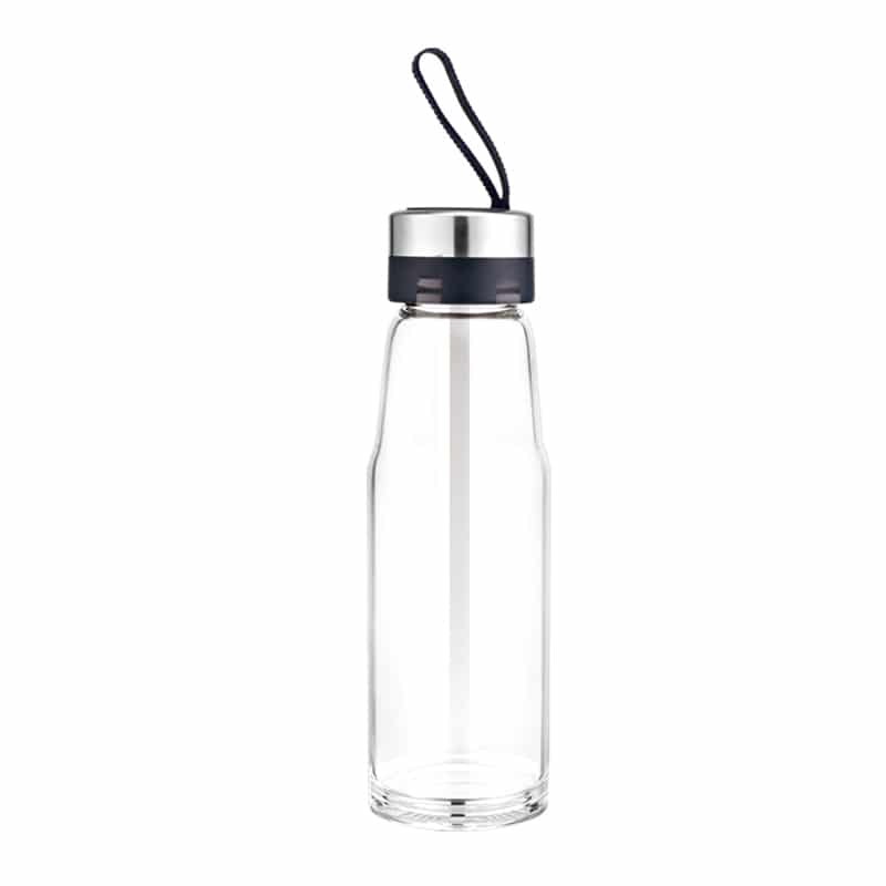 GLASS WATER BOTTLE 24165 BOROSILICATE GLASS UAE SHIP HUB