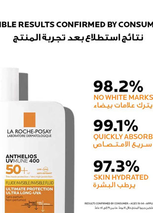 La Roche Posay Anthelios Shaka Fluid Invisible SPF50+, 50ml UAESHIPHUB