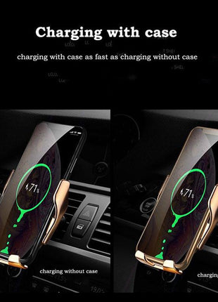 Auto Clamping Wireless Car Charger - Dropship Homes