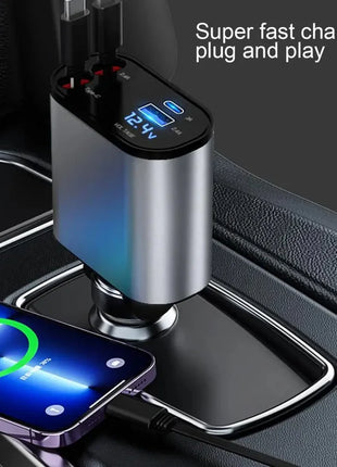4-IN-1 FAST CAR CHARGER UAE SHIP HUB